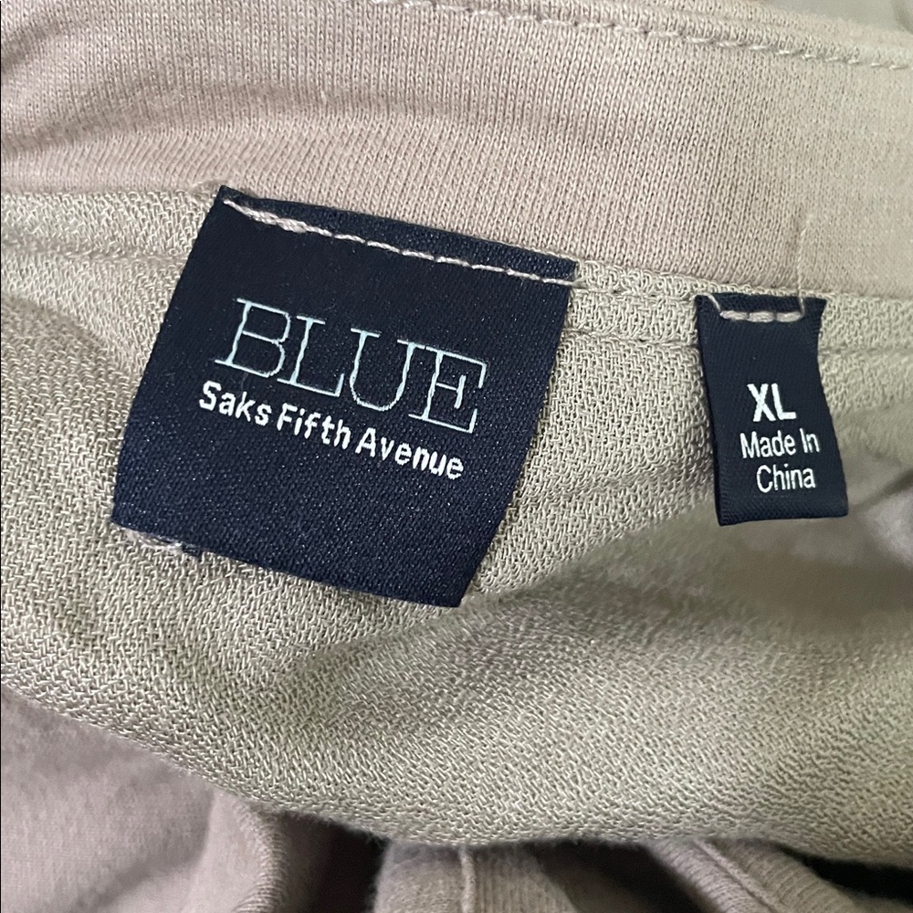 Blue by Saks Fifth Avenue Zipper Front Raw Edge Top - Picture 11 of 13